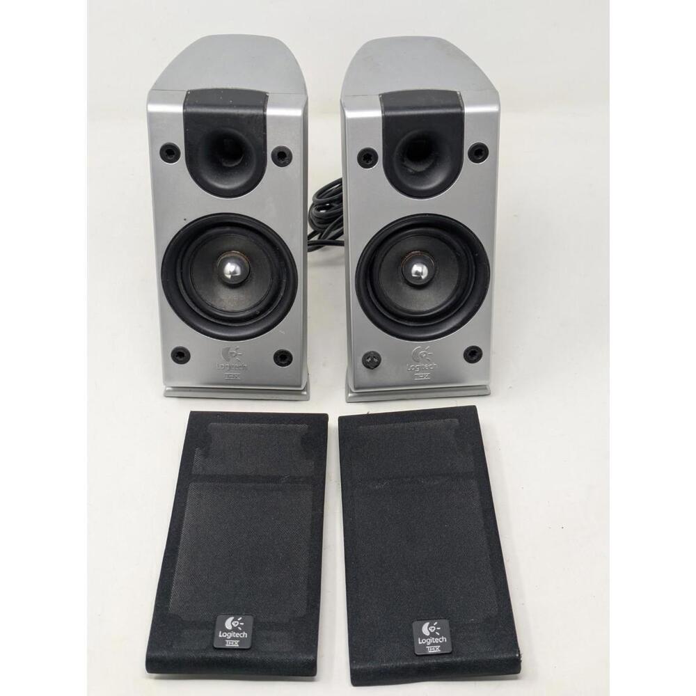Logitech Z-2300 THX Certified Computer Satellite Replacement Speakers Pair